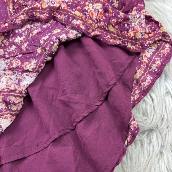 Free People Women's Floral Boho Fit Flare Dress - Picture 4 of 6